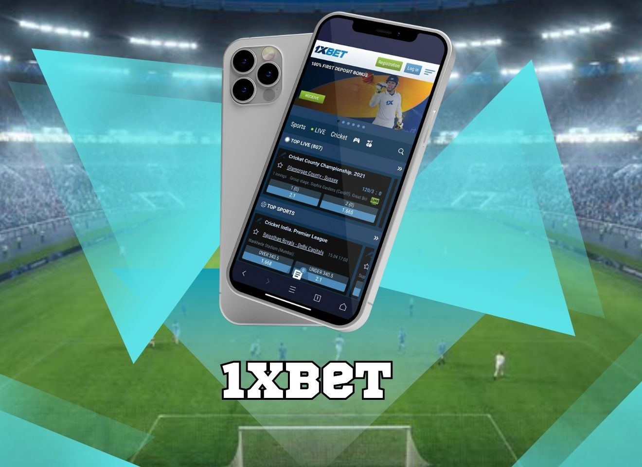 sports betting with 1xbet application review