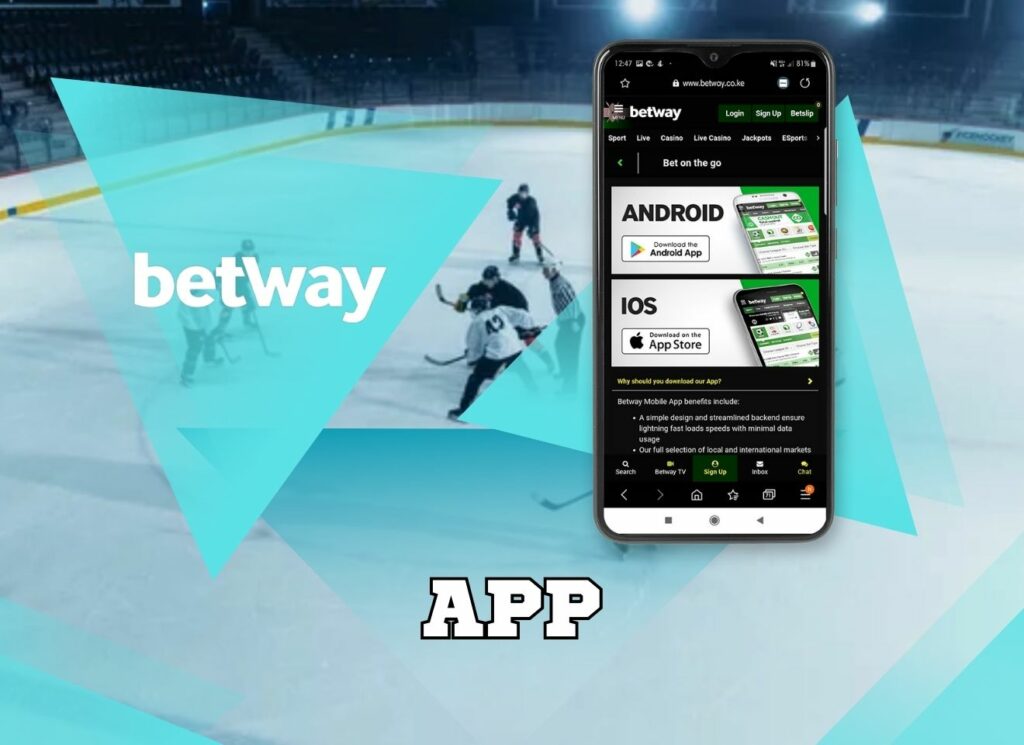Place Your Sports Bets Now at Betway application