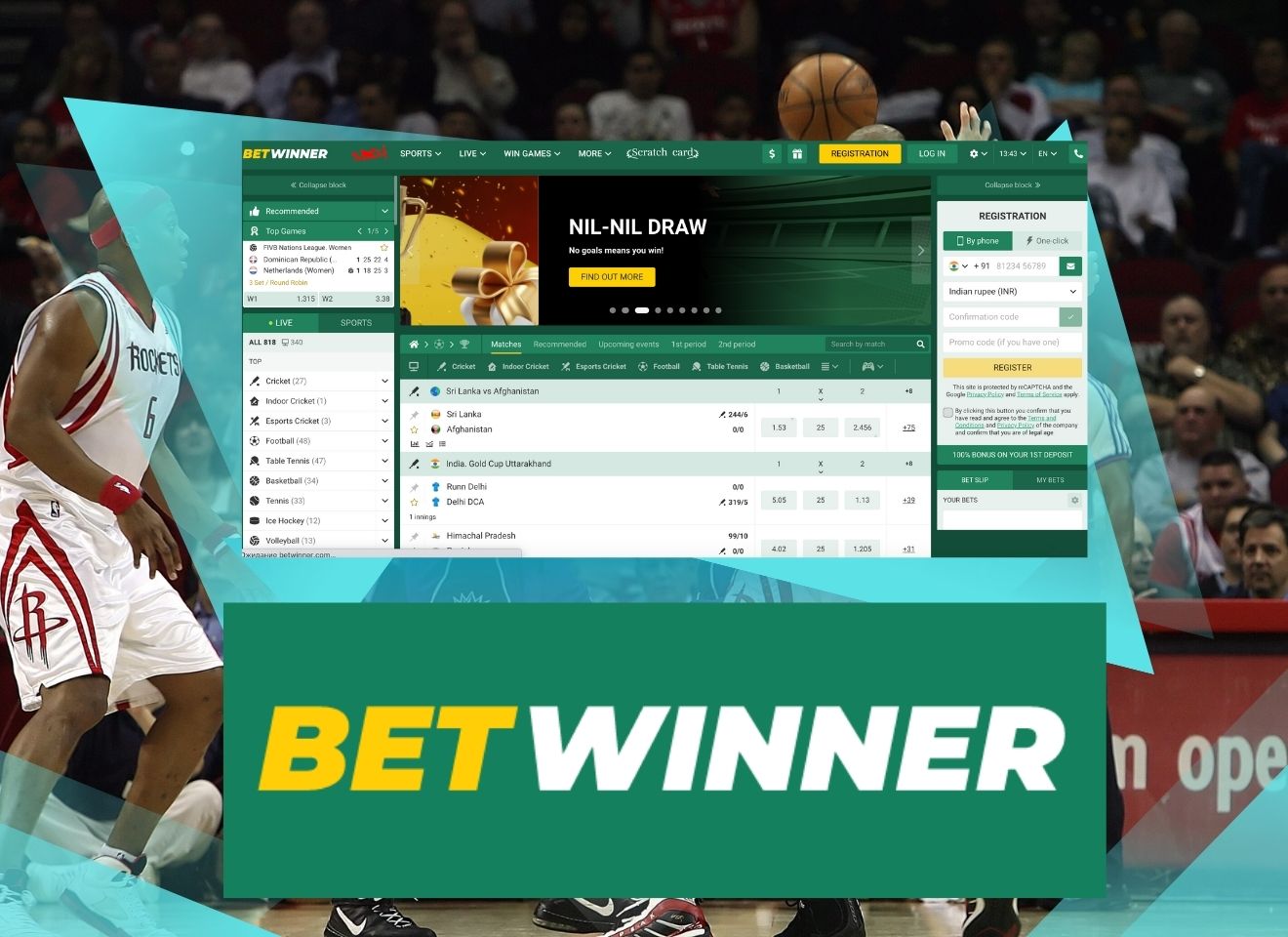 experience the thrill of betting on your favourite sports and events with Betwinner