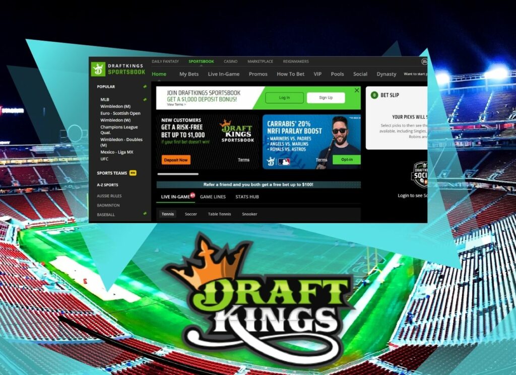 DraftKings Sportsbook features Indian overview