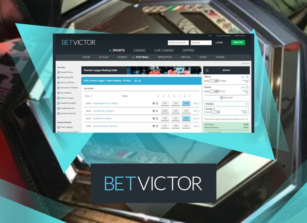 Betvictor UFC betting site review and instruction